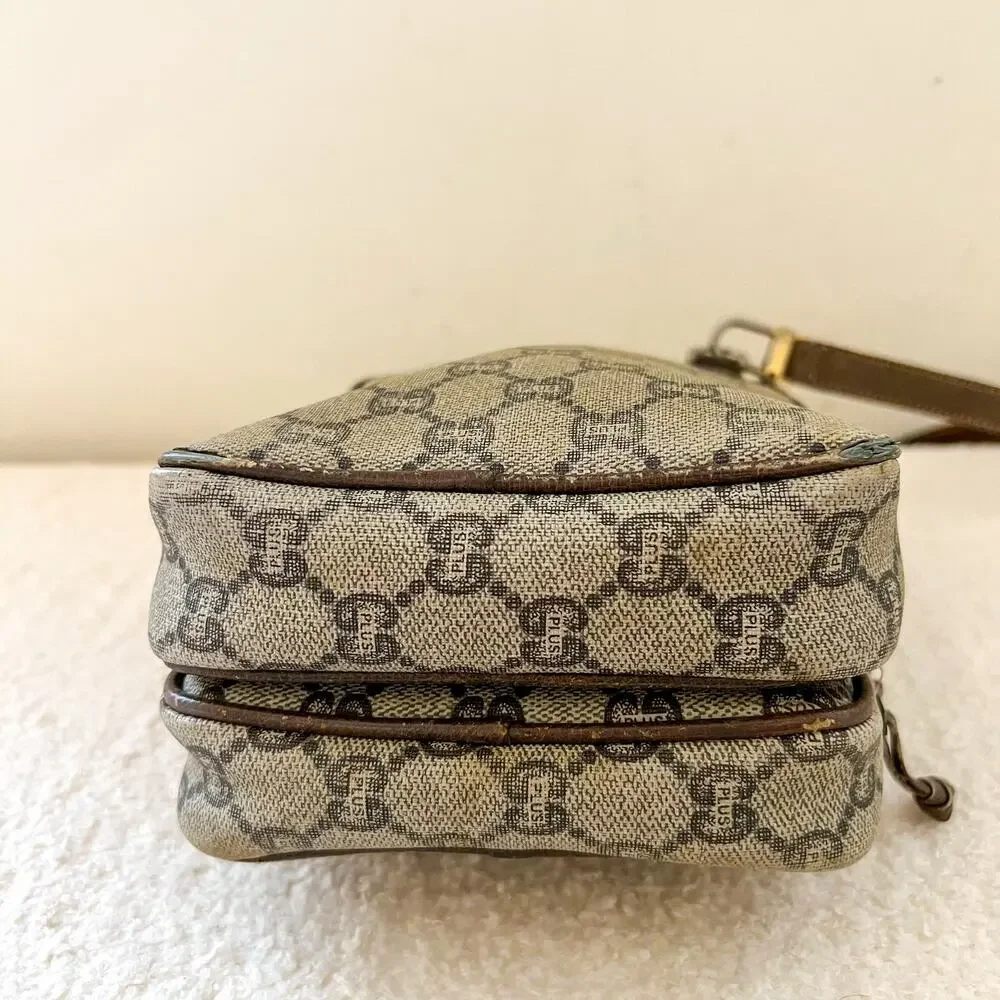 Gucci Brown and Tan Crossbody Bag - Picture 4 of 13